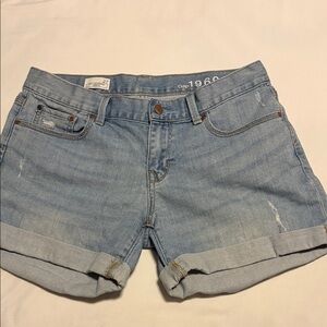 GAP Women's Classic Sexy Boyfriend Blue Jean Shorts